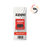 12x Packs Zippo Lighter Genuine Wicks | 1 Wick Per Pack | 100MM | 4 Inches - $26.12 CAD