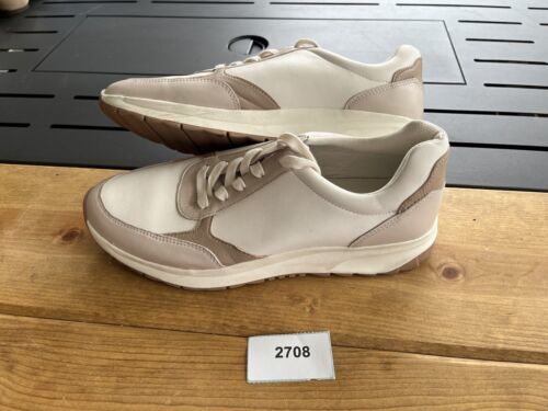 Women’s Naturalizer Shay Lace Up Sneaker, Multi Color Beige, 11W, worn - $39.60