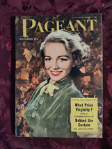 PAGEANT magazine November 1949 Dee Turnell New Stars Walt Disney&#39;s Ichabod - £15.61 GBP