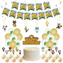 Birthday Party Supplies For Animal Crossing ,Animal Theme Party Decoration - £26.73 GBP