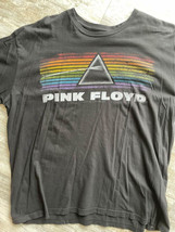 Men’s XL 2012 Liquid Blue Pink Floyd Dark Side Of The Moon Shirt - £9.83 GBP
