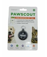 NEW Pawscout The Smarter Pet Tag Community Pet Finder &amp; Alerts Bluetooth... - $14.22