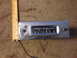 Vintage Motorola Transistor Powered Am Car Radio Rare Auto Part - £92.79 GBP