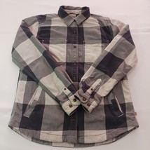 Carhartt 103239 103 Women's Tan/Gray Rugged Flex Hamilton Fleece Lined Shirt Sm image 14