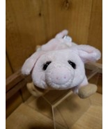 Dakin Lou Rankin Little Friends Wilfred Pink Pig Bean Bag 7&quot; Plush (24605) - $17.19