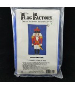 The Flag Factory Nutcracker Christmas DIY Flag Craft Kit 28x49 Nylon USA... - £15.88 GBP