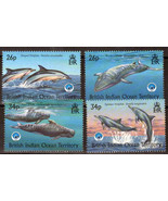 ZAYIX - Br Indian Ocean Territory BIOT 203-206 MNH Ocean Year Whales 041... - £10.16 GBP