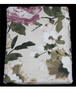 Envogue Allover Print Shabby Mauve Roses Floral Cotton Shower Curtain Ni... - $54.66 CAD