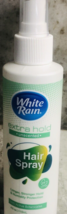 Ship N 24 Hours: New-White Rain Extra Hold Unscented Hair Spray:4 Fl 0Z. - $8.79