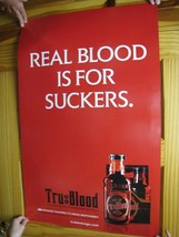Tru Blood Poster Real Blood Is For Suction Cups All Flavor No Bite-
show... - £70.59 GBP