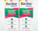 Bactine Max Advanced Healing Scar Defense Hydrogel 0.75oz No Sting Lot Of 2 - $19.30