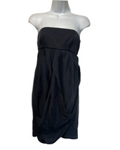 alice olivia black sleeveless silk Cut Out Back dress Size XS - £23.74 GBP