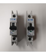 (2) EATON FAZ-C4/1-NA-SP Circuit Breaker 4A 277V ⭐️(LOT OF TWO)⭐️ - $59.07 CAD