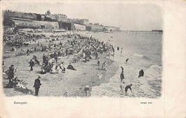 Ramsgate Kent ENGLAND~BEACH-SANDS 1903 Jw&amp;S Postcard - £6.66 GBP