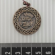 Sterling Silver Celtic Isle Pendant .925 itm - £27.05 GBP