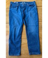 Levis Boyfriend Mid Rise Relaxed Fit Stretch Tapered Leg Denim Jeans, Si... - $20.66