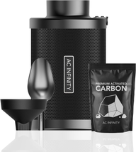 AC Infinity Refillable Carbon Filter Kit 4” with Additional Refill, Odor... - $2,893.62 MXN