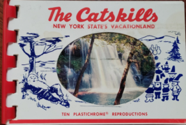 The Catskills, New York State&#39;s Vacationland Mini 10 Plastichrome Reproductions - £7.90 GBP