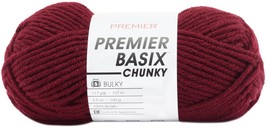 Premier Yarns Basix Chunky Yarn Burgundy - £12.20 GBP