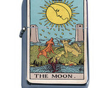 Tarot Card D20 Windproof Dual Flame Torch Lighter XVIII The Moon - £13.25 GBP