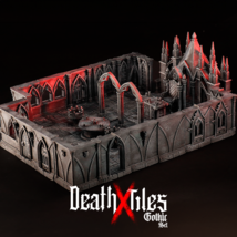 3D Printed Cast n Play Death x Tiles Complete Gothic Set 28mm 32mm D&D - $210.30 - $1,009.71