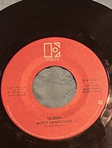 QUEEN - BODY LANGUAGE / LIFE IS REAL (For Lennon) 45 RPM Record  7&quot; Sing... - $7.00