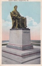 Lincoln Statue Hodgenville Kentucky KY Postcard  - £2.35 GBP