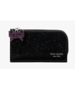 Kate Spade Space Invaders Alien Glitter Patent Small Slim Bifold Wallet ... - $136.15 CAD