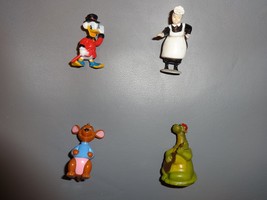 Nestle&#39;s Kinder Egg Figures Disney Scrooge + Pete&#39;s Dragon + Captain Hook + Roo - £12.78 GBP