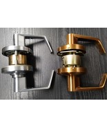 TWO Commercial Grade Door handles Unkeyed Ones Silver one Copper - €33,15 EUR