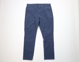 Bonobos Mens Size 34x30 Faded Stretch Tailored Fit Chinos Chino Pants Blue - £31.25 GBP