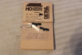 HO Scale Detail Associates, Set of 4 Vent Dynamic Brake Hood Mount, #VT1904 - $11.40