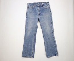 Vintage Y2K 2001 Levis 517 Mens 38x32 Distressed Flared Bootcut Denim Jeans USA - £77.83 GBP