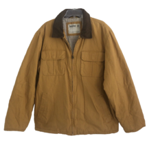 Timberland Canvas Field Jacket Mens Size 2XL Lined Hunting Barn Chore Coat - £34.36 GBP