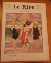 Le Rire August 1924 Red or Black # 291 French Humor magazine Jules Grun ... - $75.00