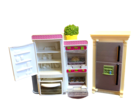 Fisher Price Loving Family Dollhouse Replacement Kitchen 2014 Refrigerator  2008 - $25.32