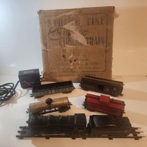 Marx 25000,  Train Set, O Gauge, 999 Locomotive, Tinder, Caboose, 3 Cars, Track - £98.91 GBP