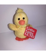 Gotta Getta Gund Mini 3&quot; Duck Chick SPRINGTIME FRIENDS Vintage w/Tag - £5.47 GBP
