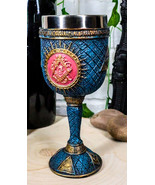 Ebros Masonic Square and Compasses Wine Goblet 7&quot; Height Stainless Steel... - $36.91 CAD