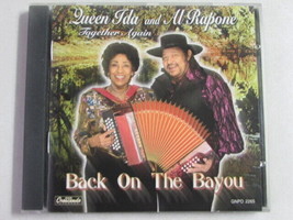 Queen Ida And Al Rapone Back On The Bayou Cd Gnpd 2265 GNP-CRESCENDO Zydeco Vg++ - £4.33 GBP