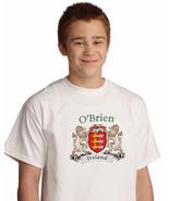 O&#39;Brien Irish Coat of arms tee Shirt in White - $287.85 MXN+