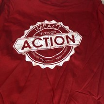 Chick Fil A Leader Academy T Shirt Medium Red Fast Food DW1 - $7.91