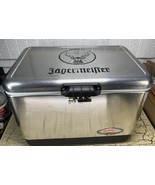 VTG Coleman Jägermeister Steel Belted Metal Cooler Ice Chest Box 6150 Si... - $205.71 CAD