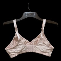38B 3036 Pink Disc Bali Double Support Cool Comfort Cotton Wirefree Bra NEW - £14.43 GBP