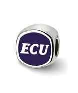 SS East Carolina U Primary Cushion Shape Bead - $78.63