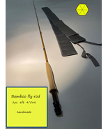 Handcrafted Bamboo Fly Rod – 6’ 4/5wt – One Piece - $235.00