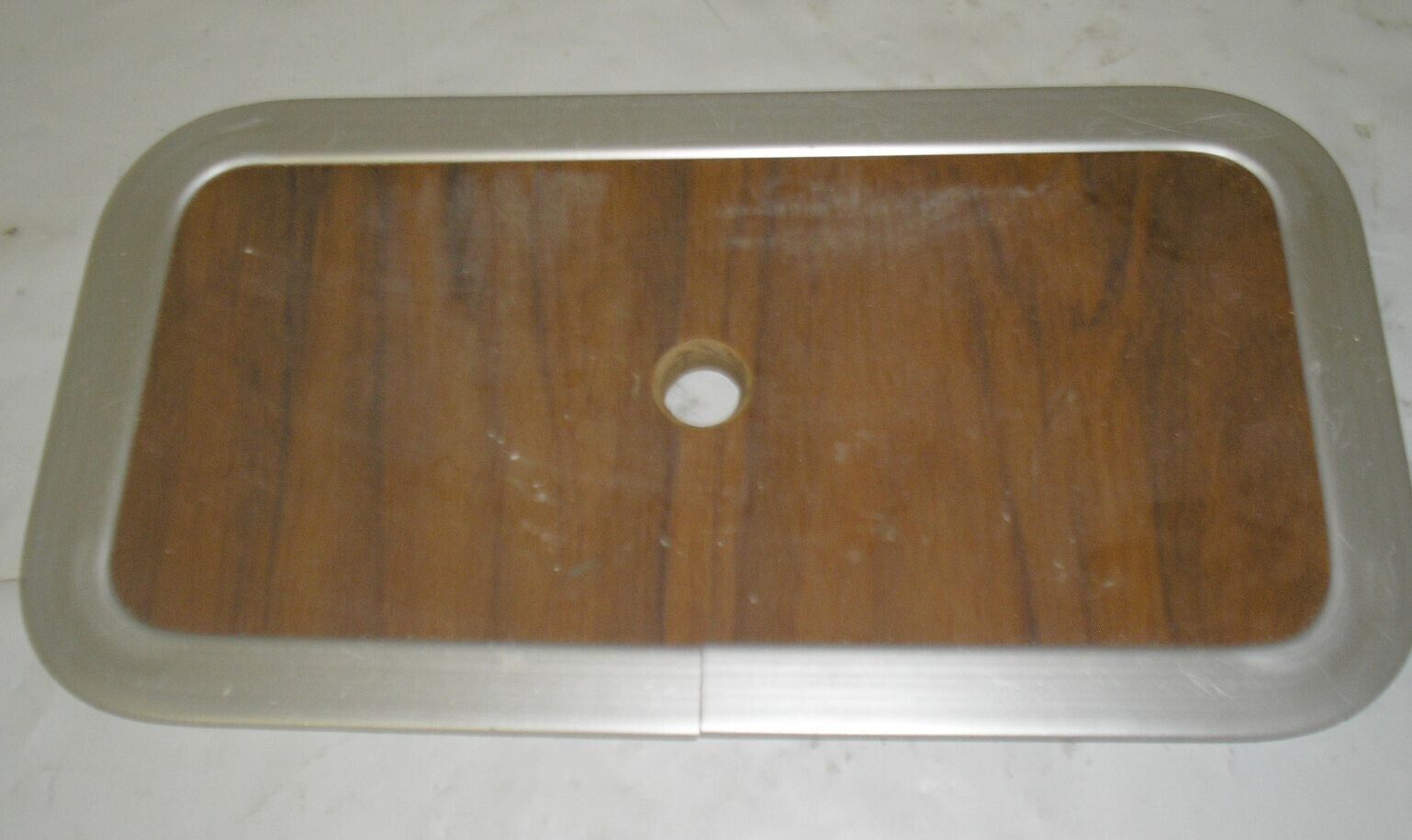 1981 Carver 25&#39; Boat w 260 HP OMC 5.7L Wood Access Door Hatch 17 1/4&quot; x ... - $21.88