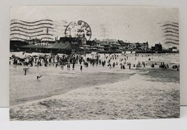 Cap May New Jersey,  Scene on the Beach, Pavilion Tents 1907 Postcard B13 - £8.79 GBP