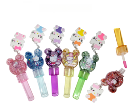 Mocallure x Hello Kitty Lollipop Lip Gloss with Charm - Brush - One RandomPiece - £2.74 GBP