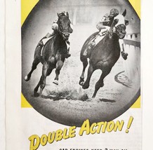 1947 Pennzoil Motor Oil Advertisement Horse Race Jockeys Automobilia DWWW4 - $464.80 MXN 1947 Pennzoil Motor Oil Advertisement Horse Race Jockeys Automobilia DWWW4 - $464.80 MXN